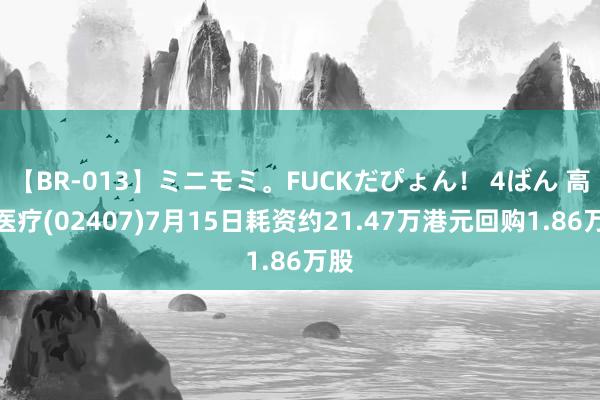 【BR-013】ミニモミ。FUCKだぴょん！ 4ばん 高视医疗(02407)7月15日耗资约21.47万港元回购1.86万股