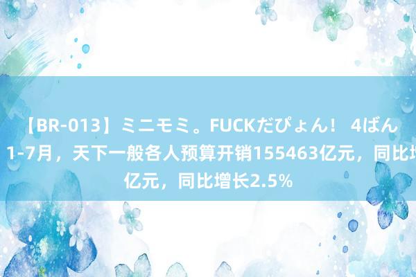 【BR-013】ミニモミ。FUCKだぴょん！ 4ばん 财政部：1-7月，天下一般各人预算开销155463亿元，同比增长2.5%